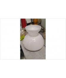 VERRE DE LAMPE OPALINE 