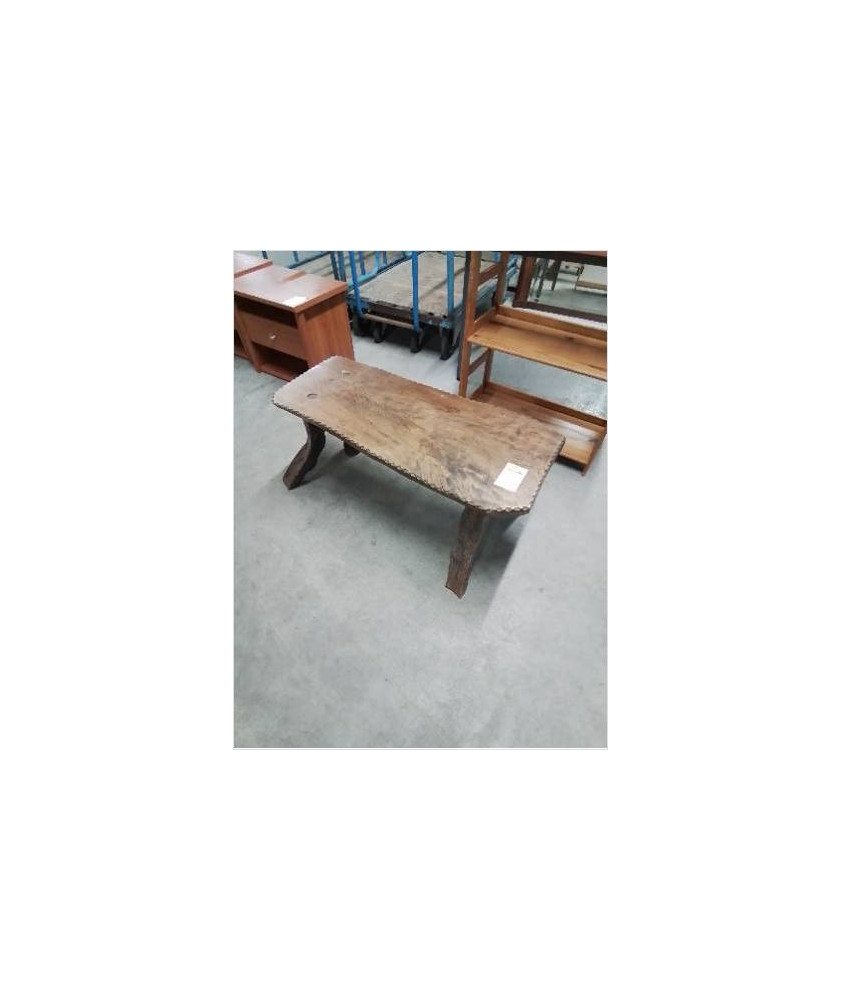 TABLE BASSE RECTANGULAIRE STYLE BRUTALISTE XXE