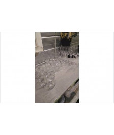 SERVICE DE VERRES LISERE NOIR