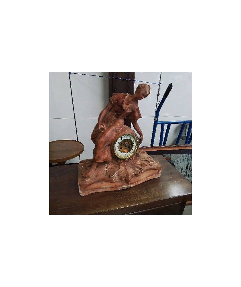 HORLOGE TERRE CUITE