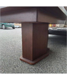 TABLE DE SALLE PIED CENTRAL RALLONGE INTERIEURE