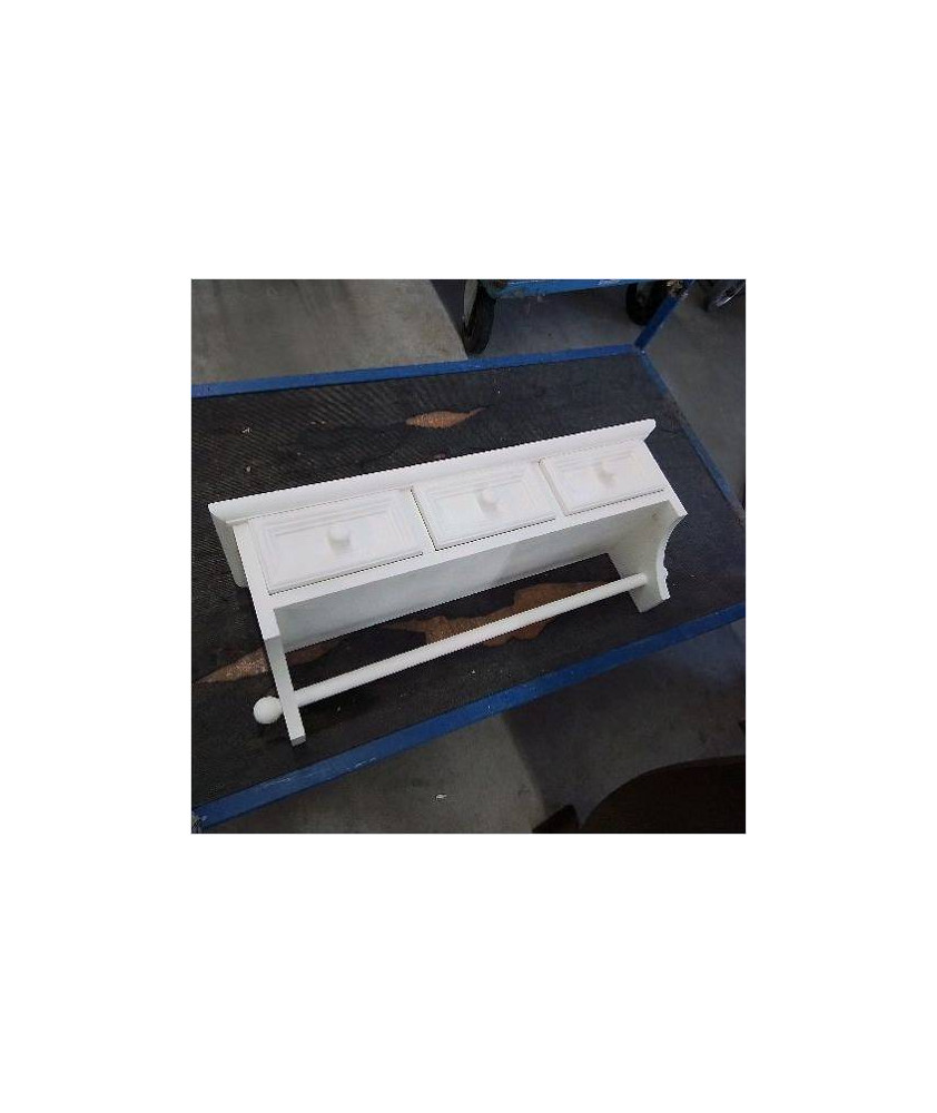 ETAGERE A TIROIRS BLANCHE