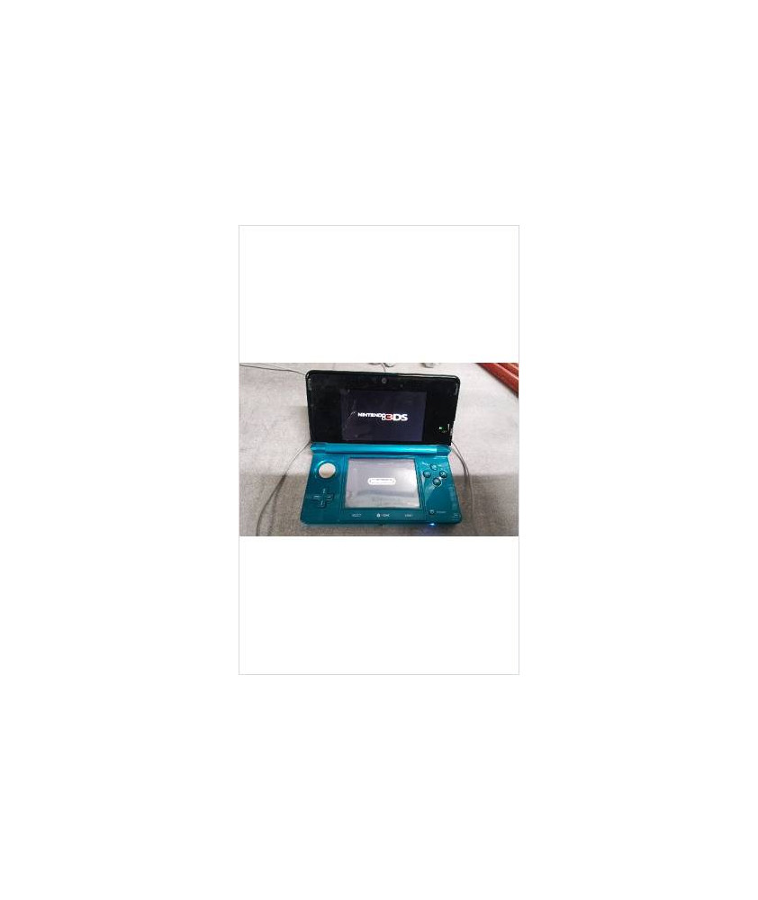 CONSOLE NINTENDO 3DS BLUE LAGON + CHARGEUR + STYLET+ BOITE