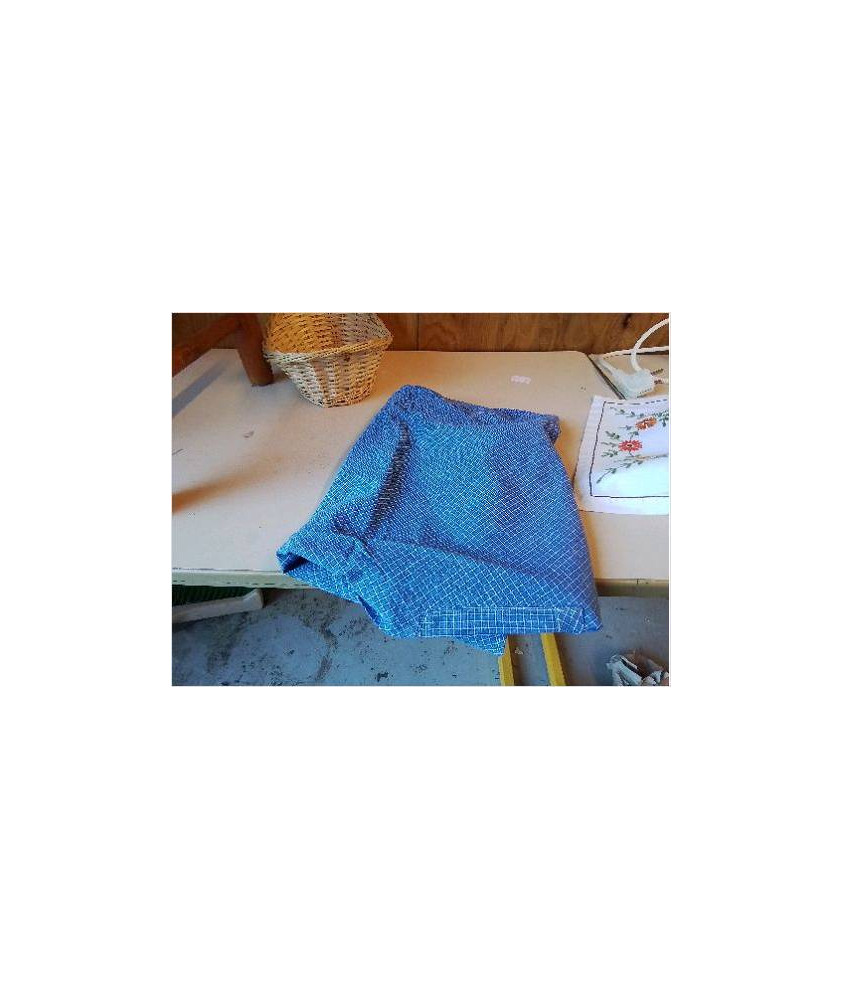 TABLIER BLEU 