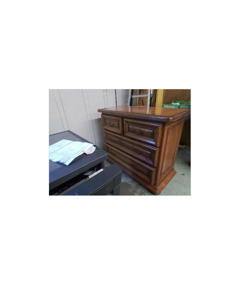 COMMODE EN CHÊNE DE STYLE RUSTIQUE