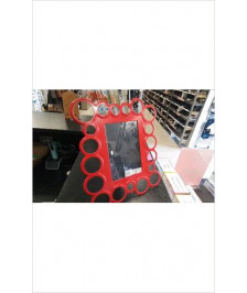 CADRE PHOTO ROUGE 
