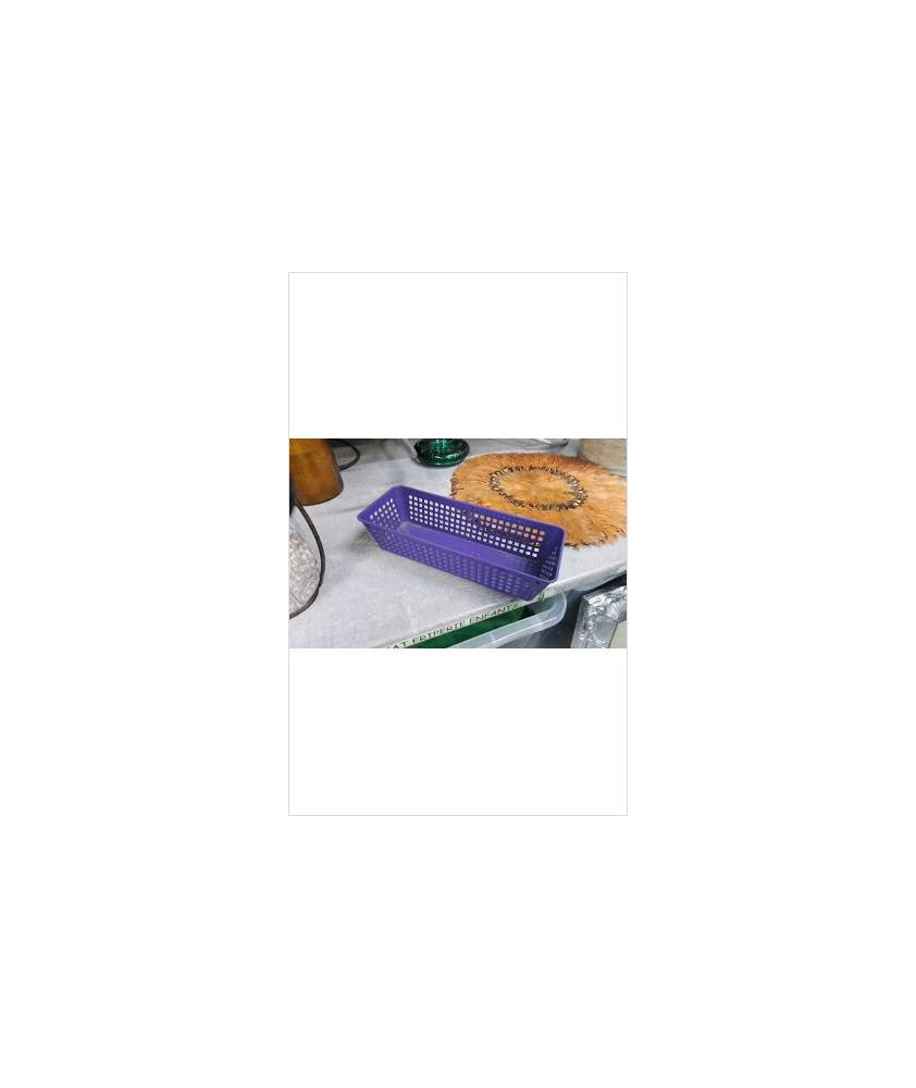 RANGEMENT PLASTIQUE VIOLET 