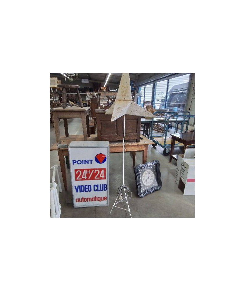 LAMPADAIRE ETOILE TRIPODE VINTAGE 