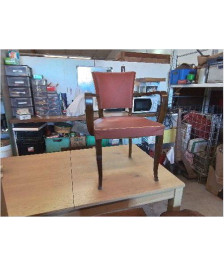 FAUTEUIL BRIDGE EN SKZ ANNEE 50