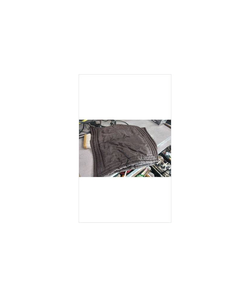 HOUSSES DE COUSSIN MARRON X2