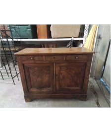 BUFFET EN NOYER DE STYLE LOUIS PHILIPPE