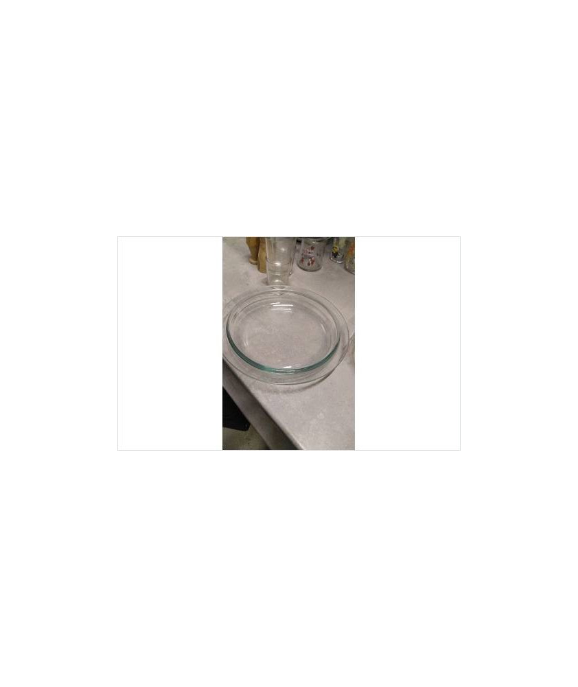 PLAT VERRE ROND 