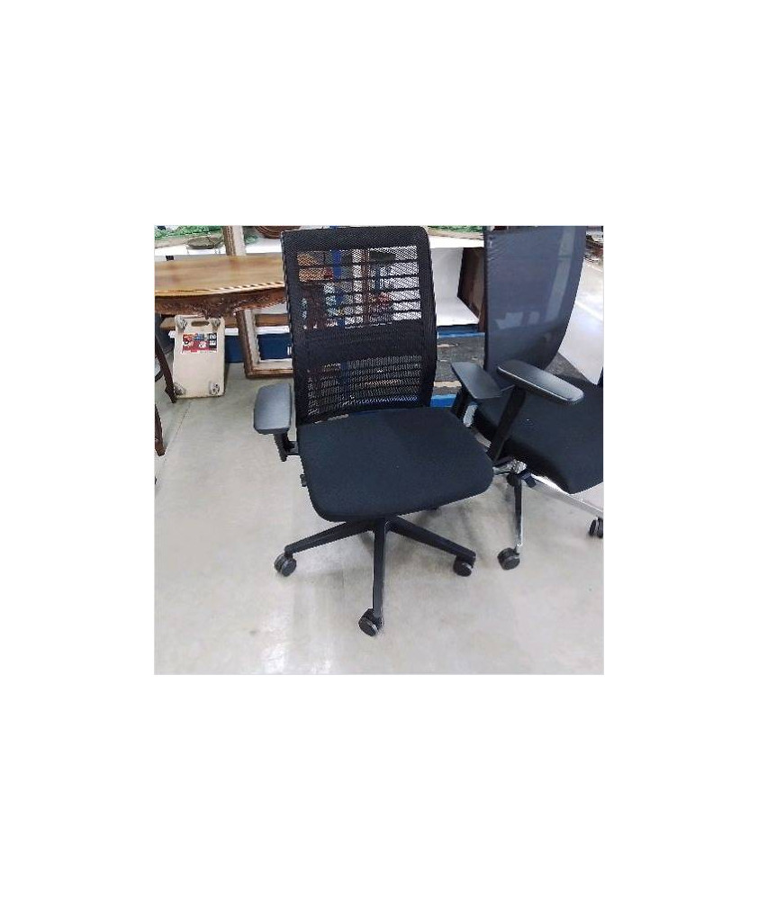 FAUTEUIL DE BUREAU STEELCASE NOIRE