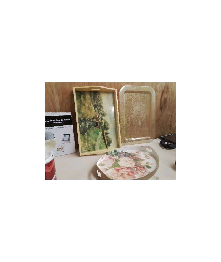 PLATEAU DE SERVICE DECO