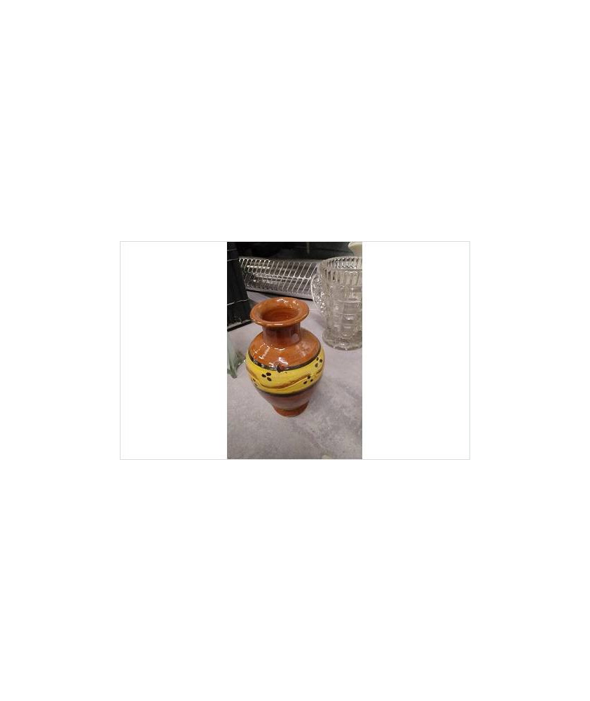 VASE MARRON PM