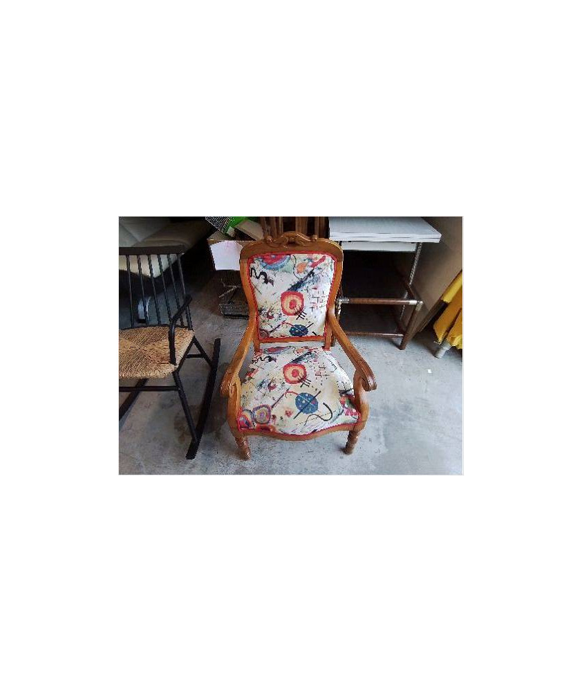 FAUTEUIL EN NOYER RELOOKER 