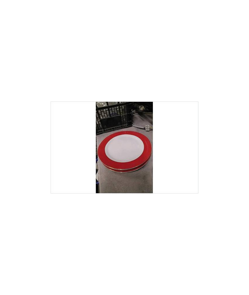 ASSIETTE ROUGE LE LOT