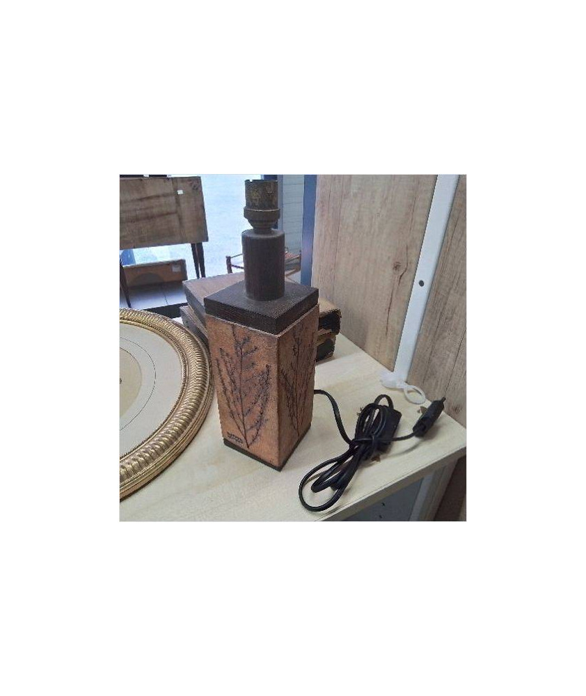 PIED DE LAMPE SIGNÉ LEDUC VALLAURIS