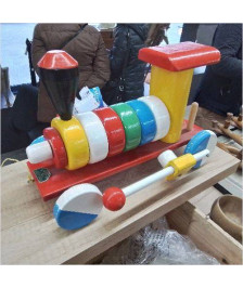 PETIT TRAIN JOUET BOIS 