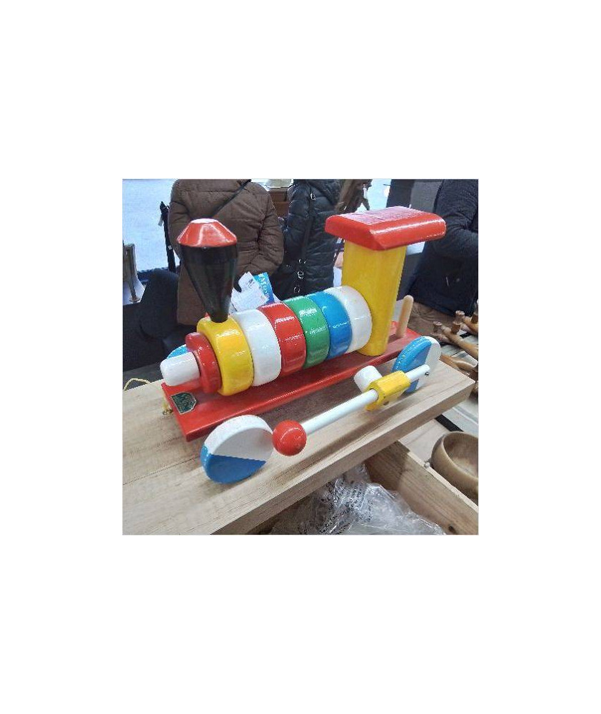 PETIT TRAIN JOUET BOIS 