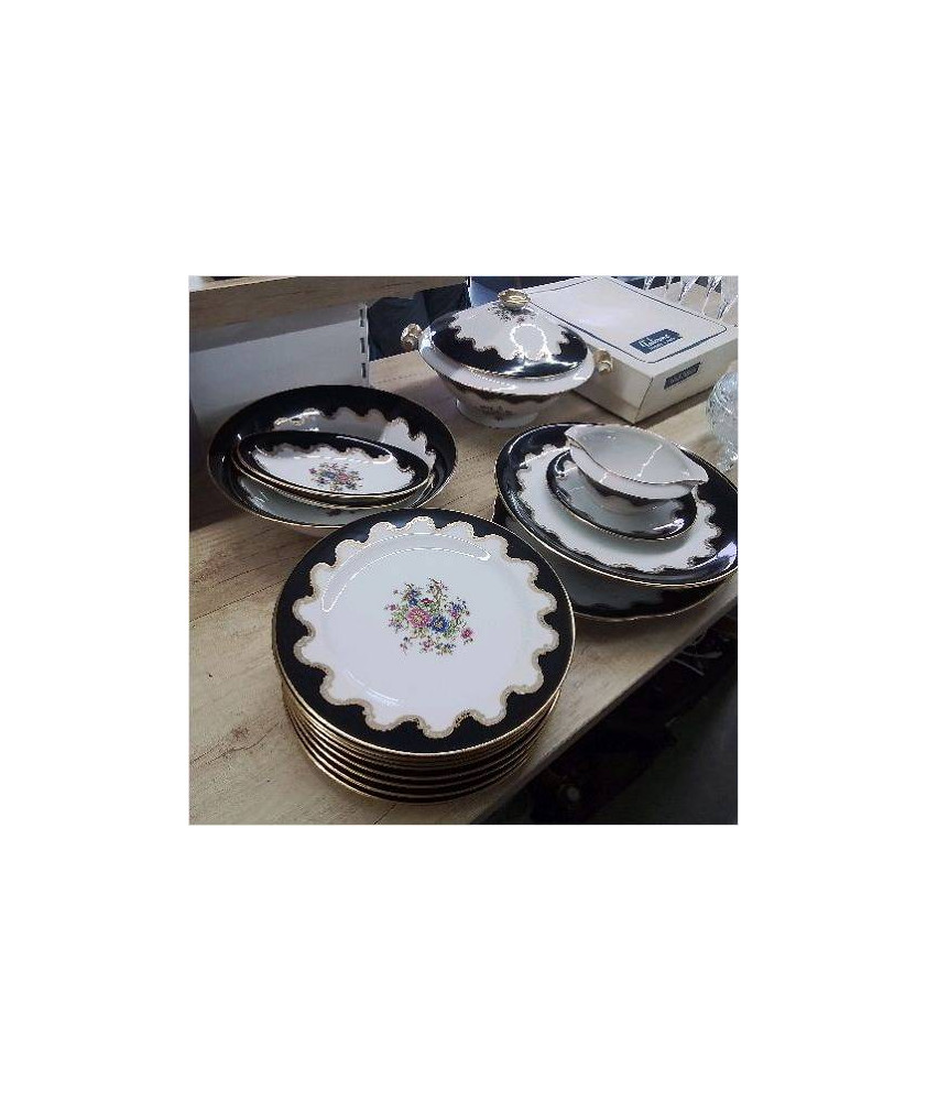 SERVICE 15 PIECES LIMOGES 