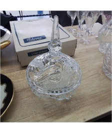 BONBONNIERE CRISTAL MOULÉ