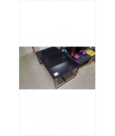 42747 TABLE BASSE FER NOIR