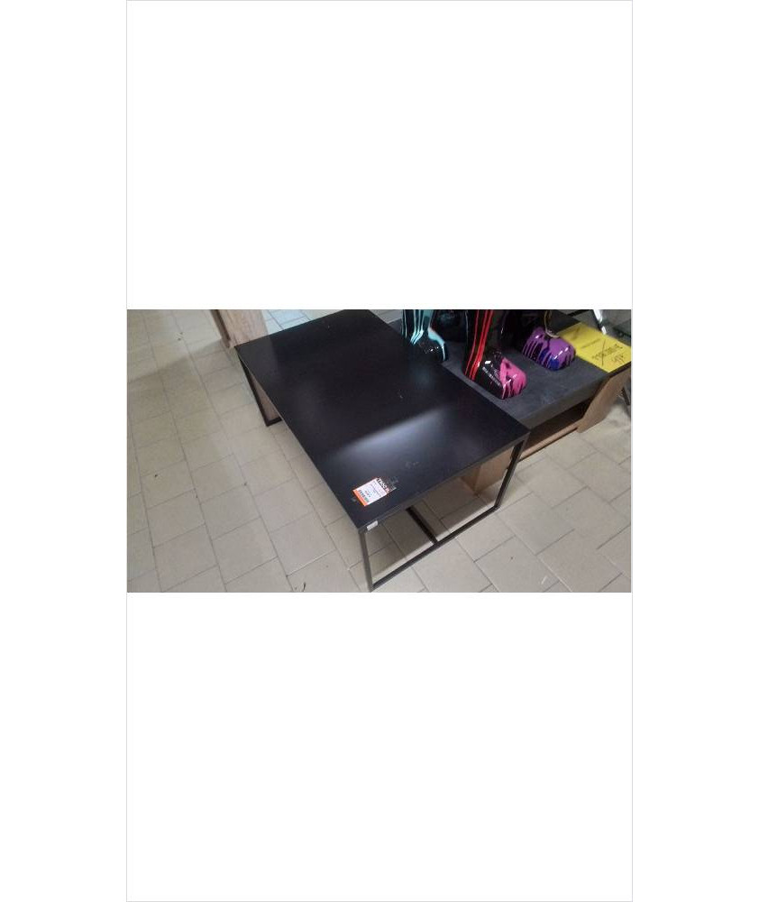 42747 TABLE BASSE FER NOIR