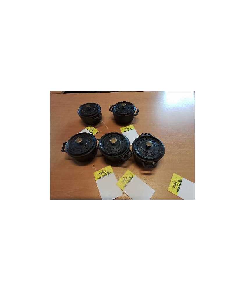 MINI COCOTTES FONTE STAUB 