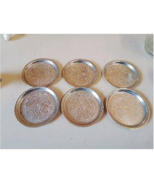 LOT DE 6 DESSOUS DE VERRE