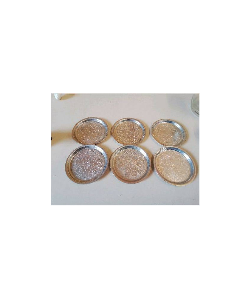 LOT DE 6 DESSOUS DE VERRE