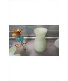 VASE BULBE VERT