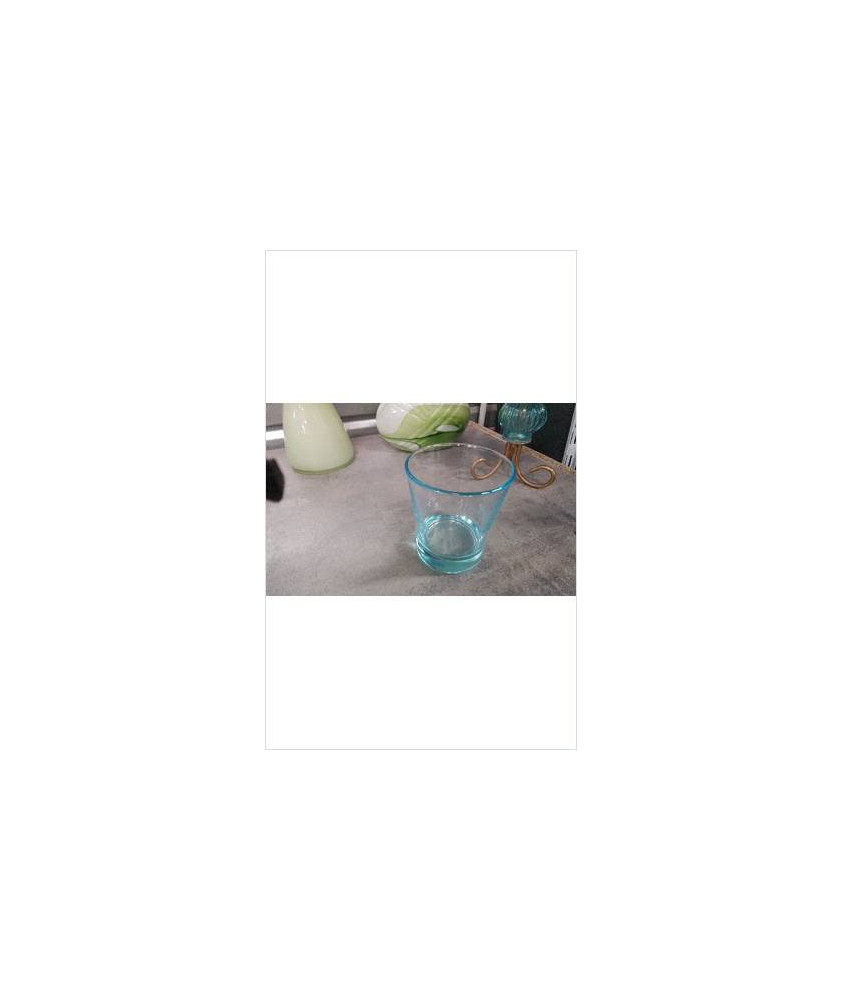 VERRE BLEU