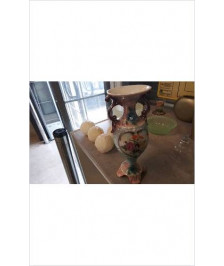 VASE BLEU ROSE MM / EN L’ETAT 
