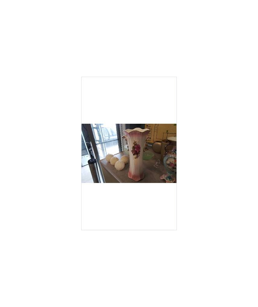 VASE HAUT ROSE