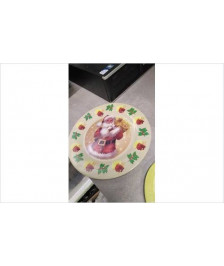 ASSIETTE NOEL PLASTIQUE 