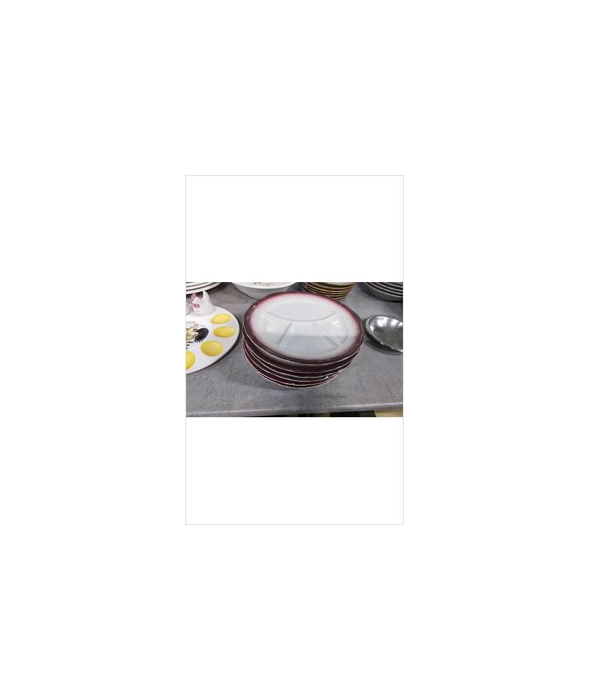 ASSIETTES A FONDUE ST AMAND 