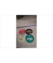 DECO PASTILLE BIERE ( DIAM 8CM)