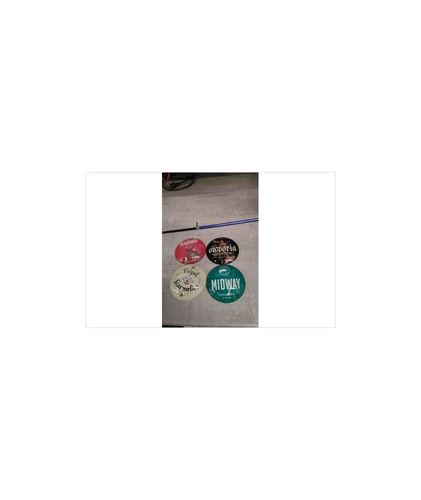 DECO PASTILLE BIERE ( DIAM 8CM)