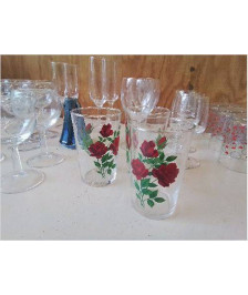 GOBELET AUX ROSES