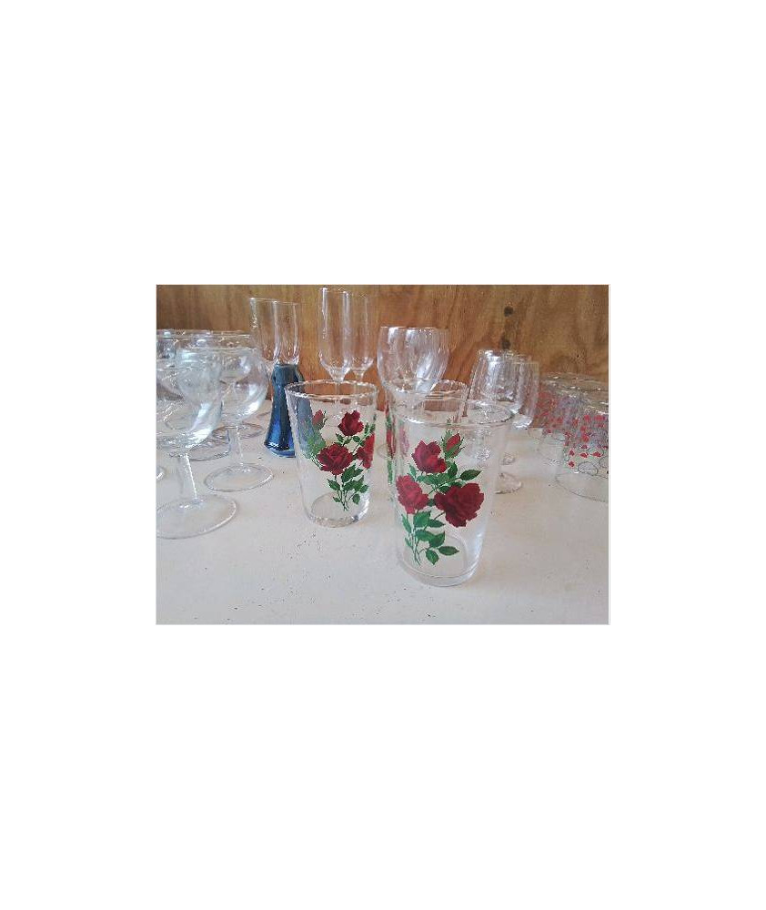 GOBELET AUX ROSES