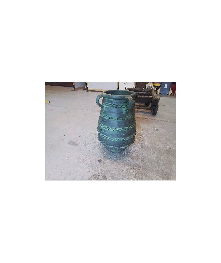 GRAND VASE A HANSES EN GRES 