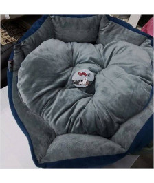 PANIER POUR CHIEN GRIS BLEU