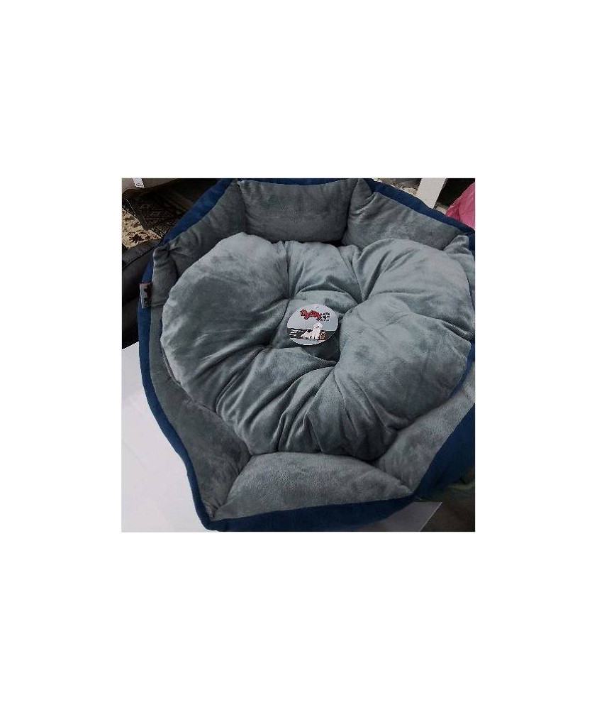 PANIER POUR CHIEN GRIS BLEU