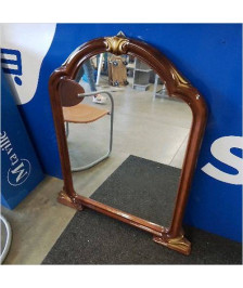 MIROIR CADRE MARRON