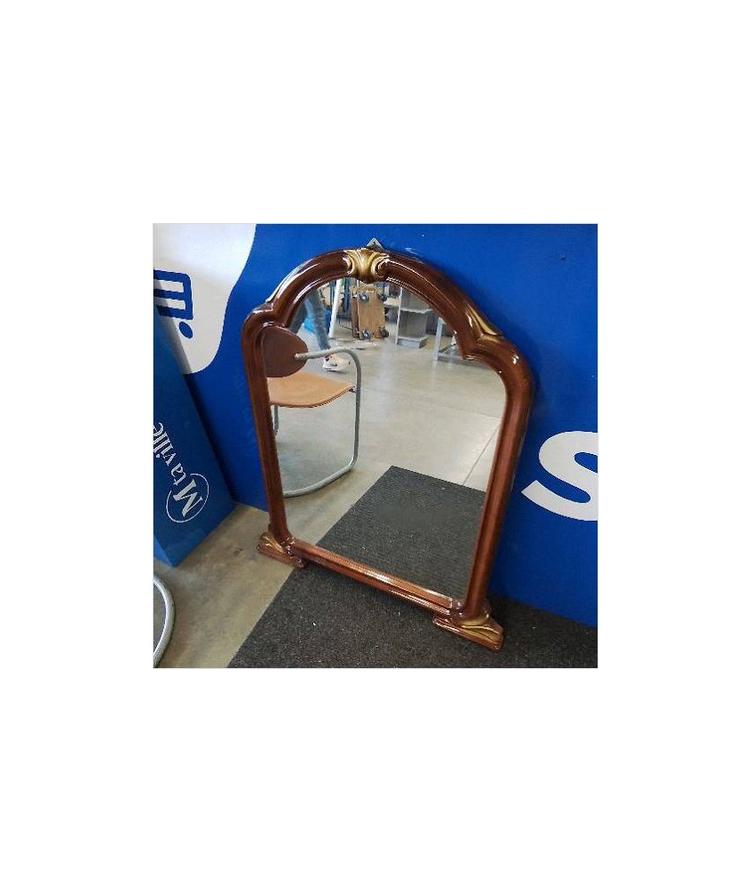 MIROIR CADRE MARRON