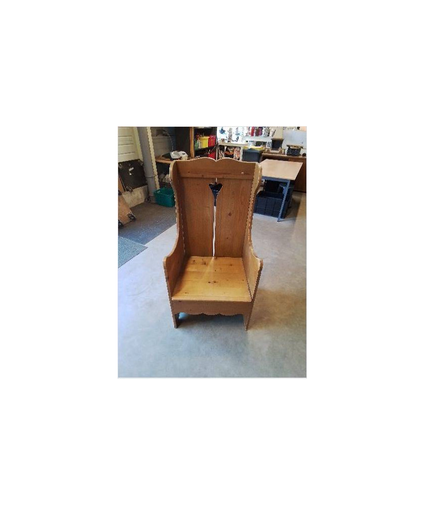 FAUTEUIL PIN AUX DOSSIER