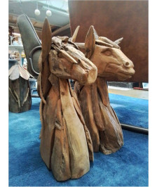 BUSTE CHEVAL PM TECK 45 CM