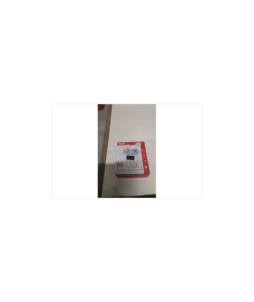 ECOUTEUR SS FIL + MP3 DJIX