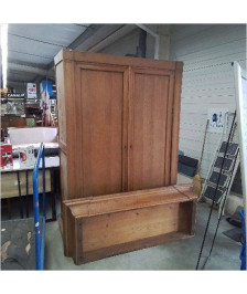 ARMOIRE LOUIS PHILIPPE  EN CHENE 